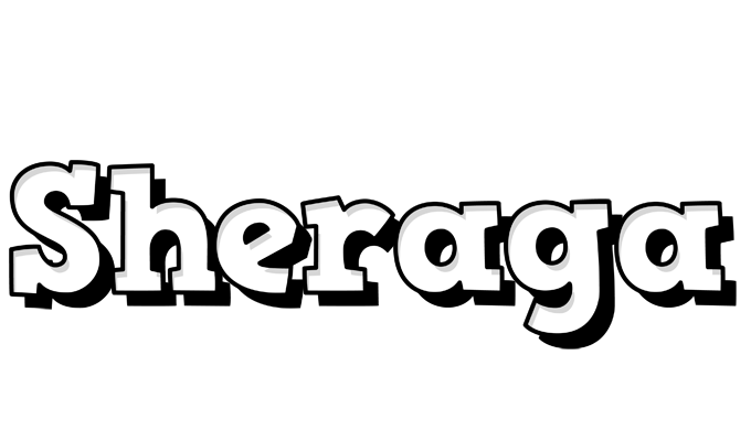 Sheraga snowing logo