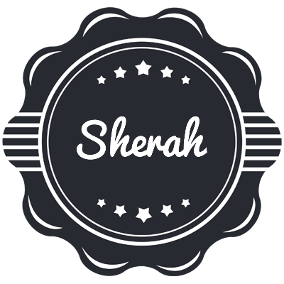 Sherah badge logo