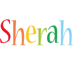 Sherah birthday logo