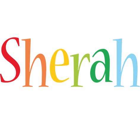 Sherah birthday logo