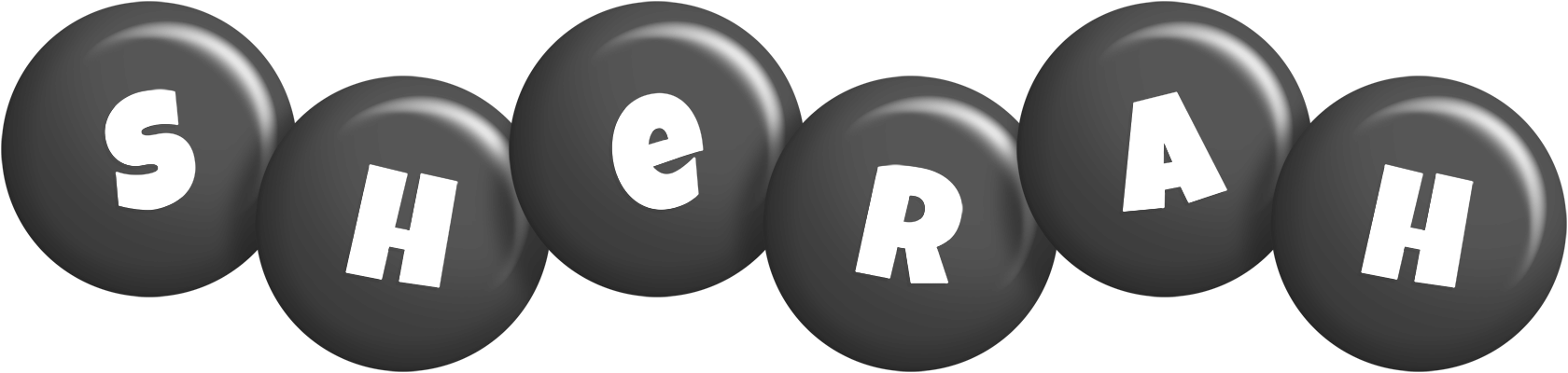 Sherah candy-black logo