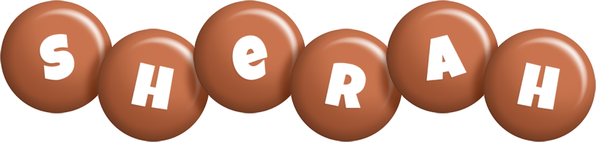 Sherah candy-brown logo