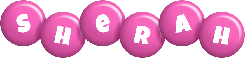 Sherah candy-pink logo