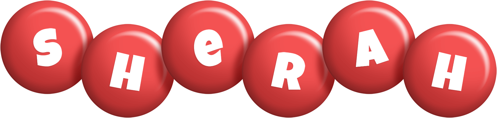 Sherah candy-red logo