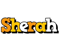 Sherah cartoon logo
