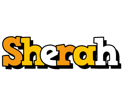 Sherah cartoon logo