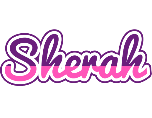 Sherah cheerful logo