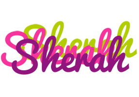 Sherah flowers logo