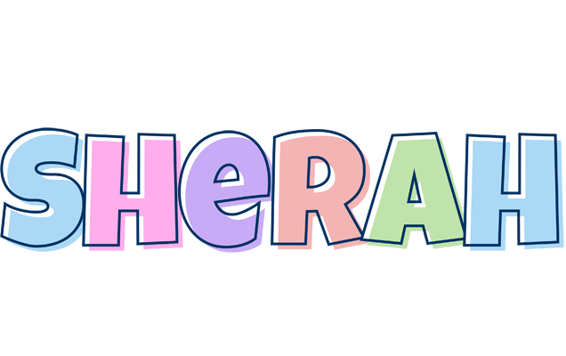 Sherah pastel logo