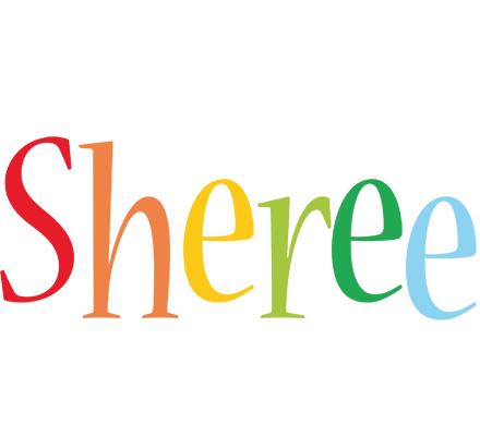 Sheree birthday logo
