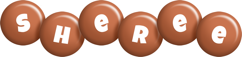 Sheree candy-brown logo