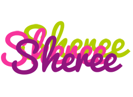 Sheree flowers logo