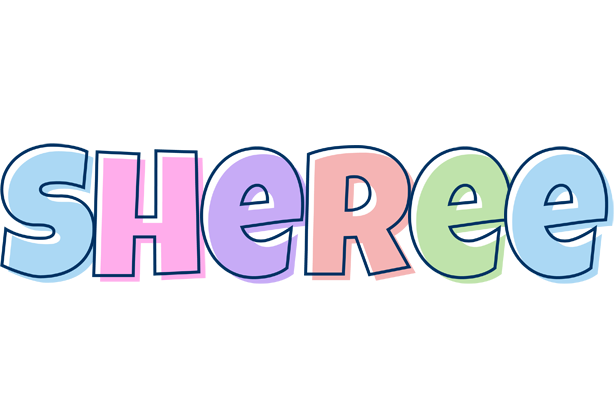 Sheree pastel logo