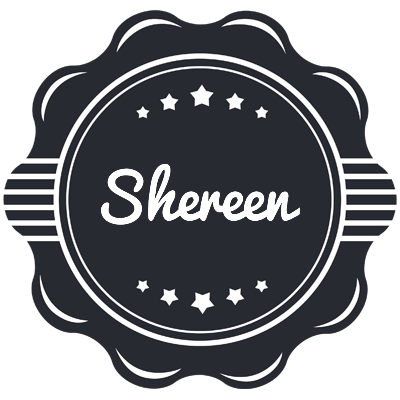 Shereen badge logo