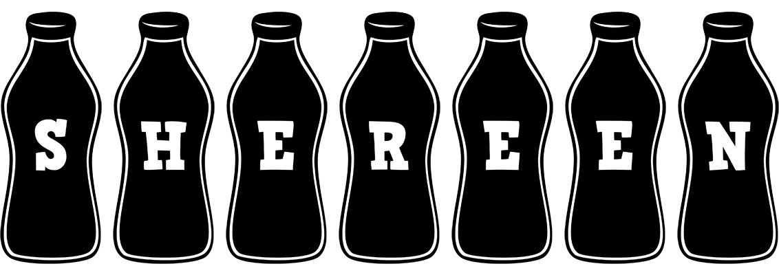 Shereen bottle logo