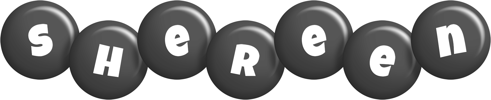 Shereen candy-black logo