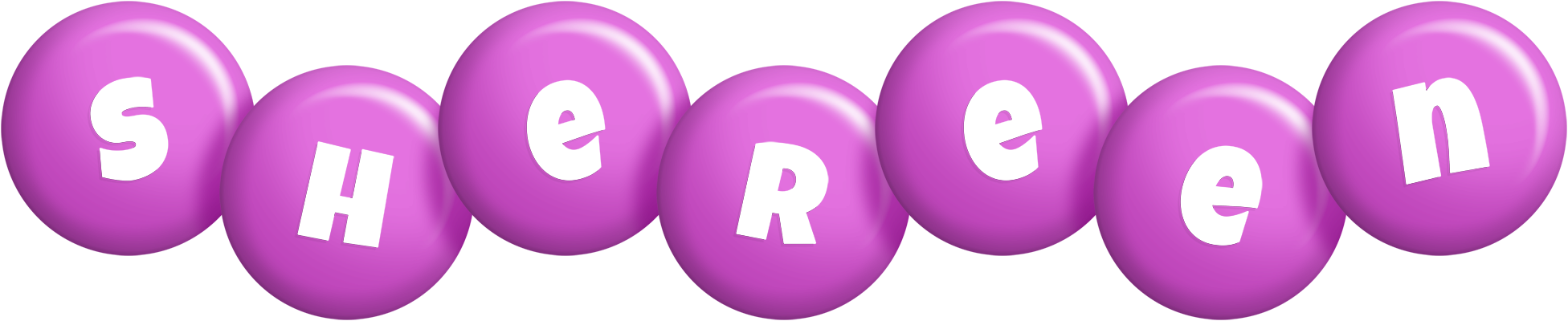 Shereen candy-purple logo