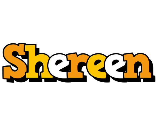 Shereen cartoon logo