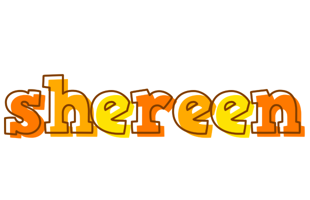 Shereen desert logo