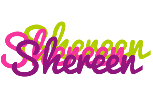 Shereen flowers logo