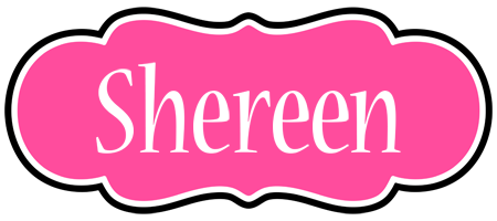 Shereen invitation logo