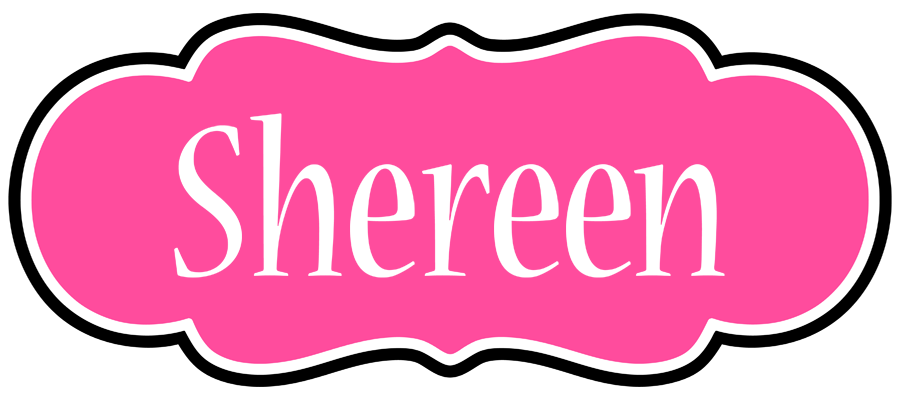 Shereen invitation logo