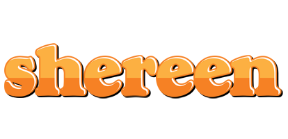 Shereen orange logo