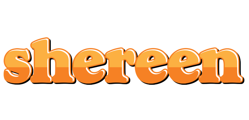 Shereen orange logo