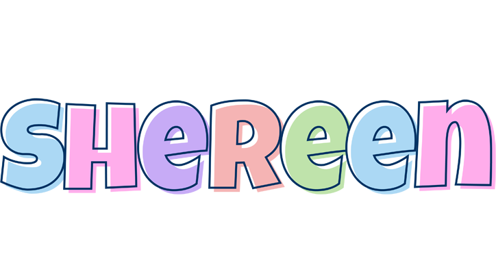 Shereen pastel logo