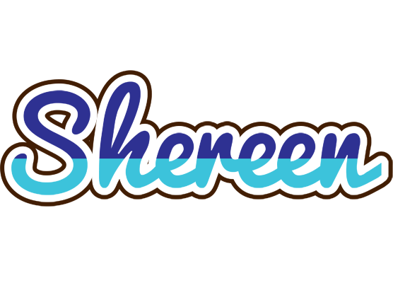 Shereen raining logo