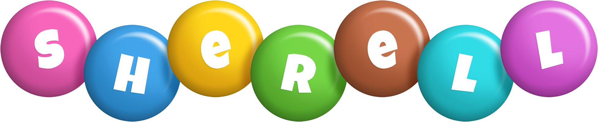 Sherell candy logo