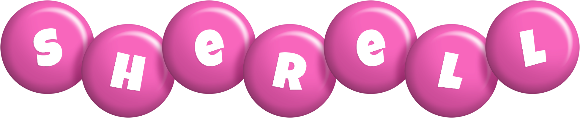 Sherell candy-pink logo