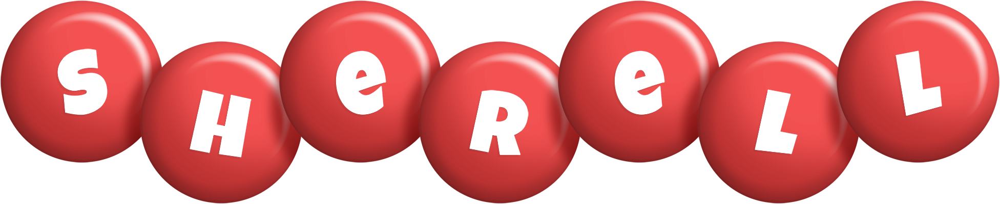 Sherell candy-red logo