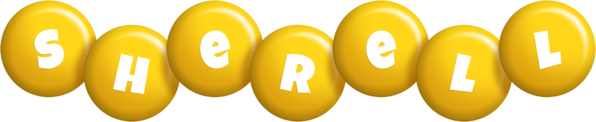 Sherell candy-yellow logo