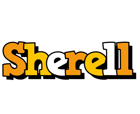 Sherell cartoon logo