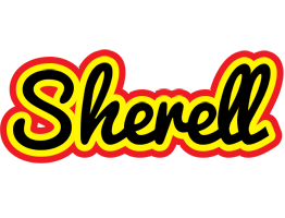 Sherell flaming logo