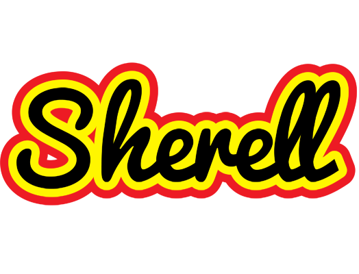 Sherell flaming logo