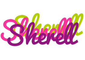 Sherell flowers logo