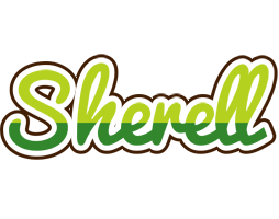 Sherell golfing logo