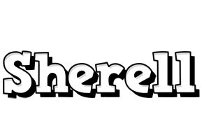 Sherell snowing logo