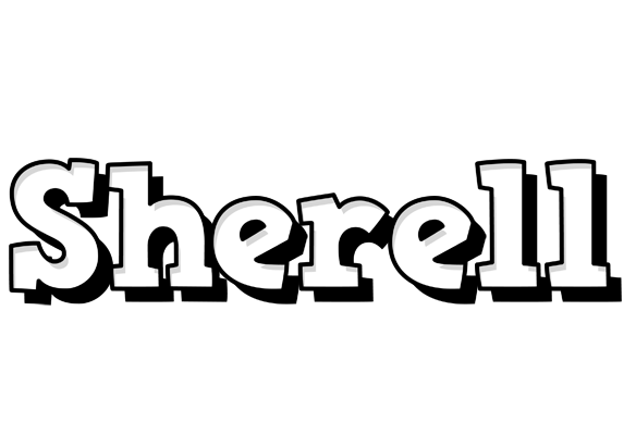 Sherell snowing logo
