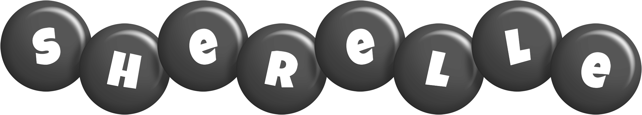 Sherelle candy-black logo