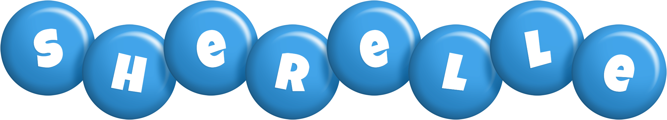 Sherelle candy-blue logo