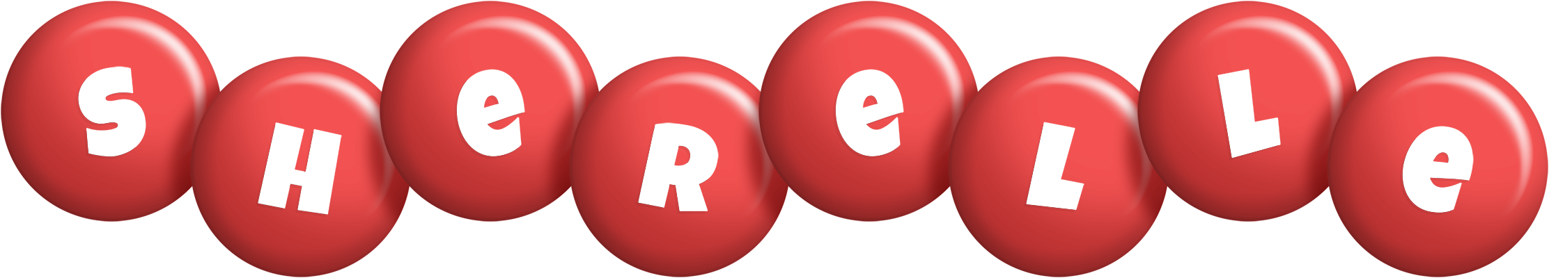 Sherelle candy-red logo