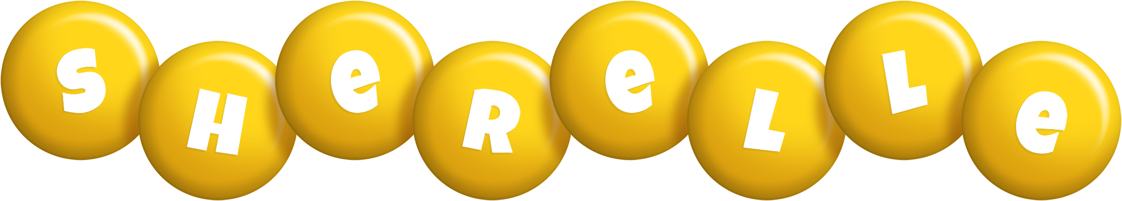 Sherelle candy-yellow logo