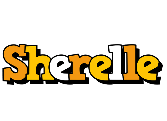 Sherelle cartoon logo