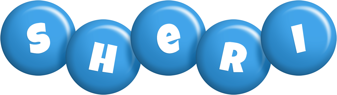 Sheri candy-blue logo