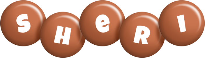 Sheri candy-brown logo