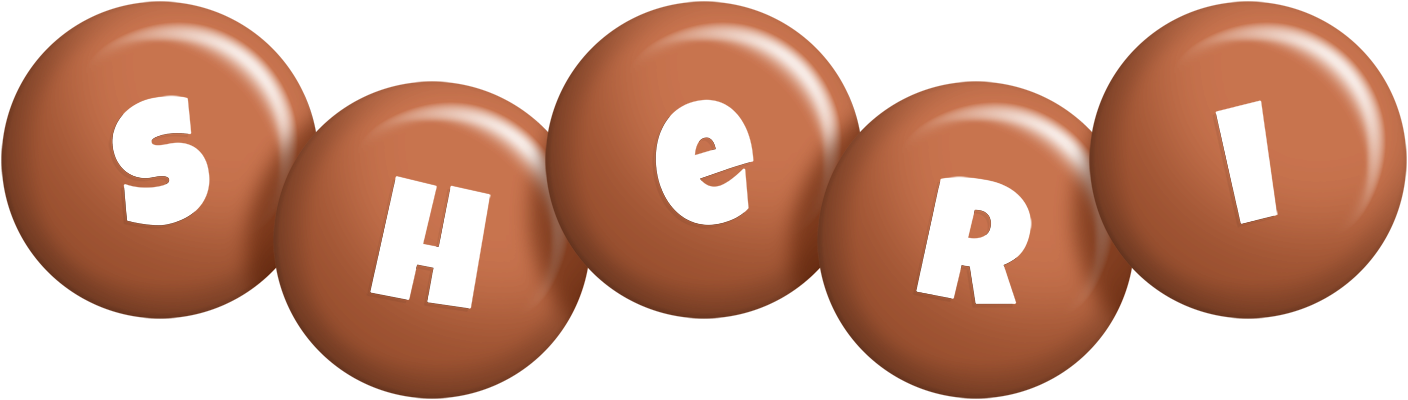 Sheri candy-brown logo