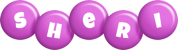 Sheri candy-purple logo